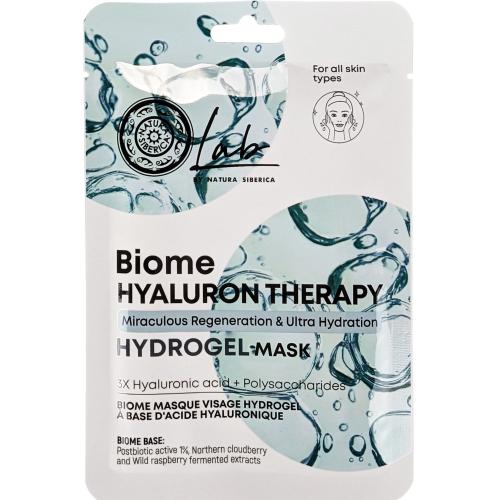Natura Siberica Biome Hyaluron Therapy Hydrogel Sheet Mask Ενυδατική Υφασμάτινη Μάσκα Προσώπου με Υαλουρονικό Οξύ & Πολυσακχαρίτες 30g 